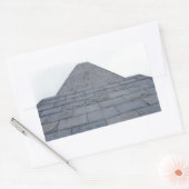 Hoog punt rechthoekige sticker (Envelop)
