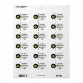 hoog retouradres etiket (Full Sheet)