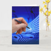 HOOG - TECHNOLOGIE- WENSKAART KAART (Gele Bloem)