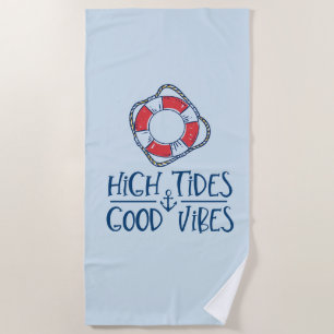 Hoog Tij Goede Vibes Strandlaken
