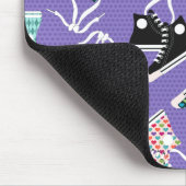 Hoog Topjes patroon Muismat (Hoek)