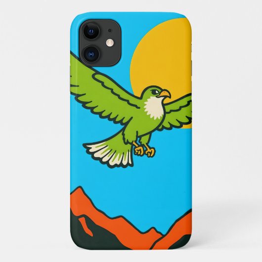 Hoog vliegen met deze prachtige adelaar Case-Mate iPhone case (Achterkant)