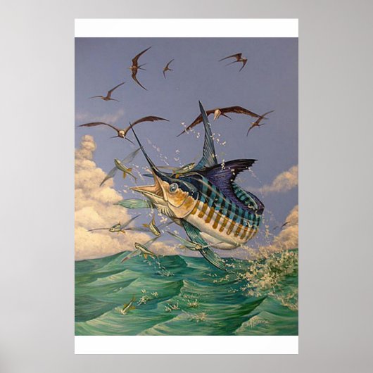 "Hoog vliegen" Poster (Voorkant)