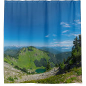 Hoogalpienmeer Douchegordijn (Voorkant)