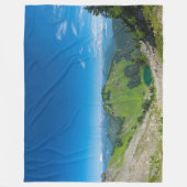 Hoogalpienmeer Fleece Deken (Voorkant)