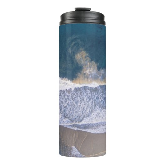 HOOGANGSFOTOGRAFIE VAN BEACH SHORE THERMOSBEKER (Voorkant)