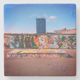 hoogbouw stenen onderzetter