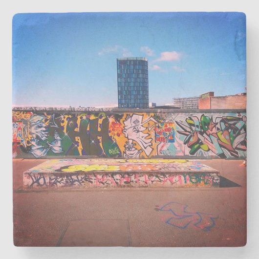 hoogbouw stenen onderzetter (Voorkant)