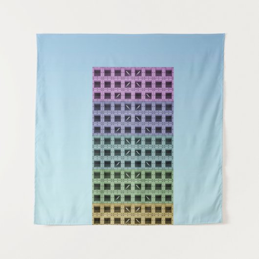 Hoogbouw Wandkleed (Voorkant)