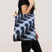 Hoogbouw zwart en grijs tote bag (Dichtbij)