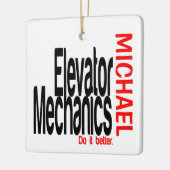 Hoogdrukapparaten doen het beter aan de klant keramisch ornament (Links)