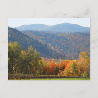 Hooggebergte in het herfst van Peaks Adirondacks Briefkaart