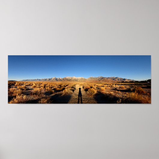 Hooggebergte in Sierra Nevada Poster (Voorkant)