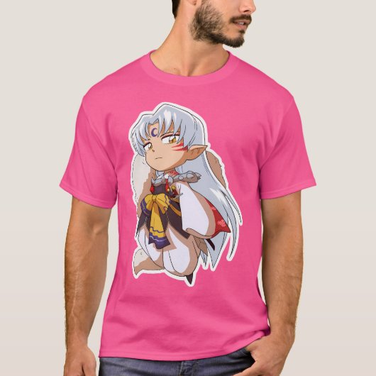 Hooggeborene Demon Dog Retro Chibi T-shirt (Voorkant)