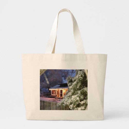 Hooggelegen Sierra Vakantie Grote Tote Bag (Voorkant)
