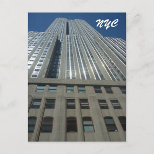 hooggeplaatste nyc van de imperiale staat briefkaart