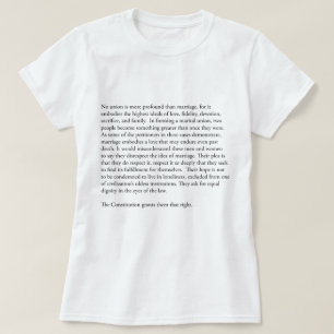 Hooggerechtshof Anthony Kennedy homohuwelijk T-shirt