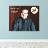 Hooggerechtshof Antonin Scalia Canvas Afdruk (Insitu (Houten vloer))