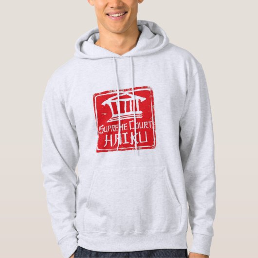 Hooggerechtshof Haiku logo hoodie (Voorkant)