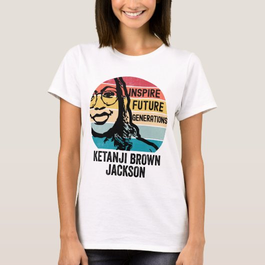 Hooggerechtshof Ketanji Brown Jackson Quote T-shirt (Voorkant)