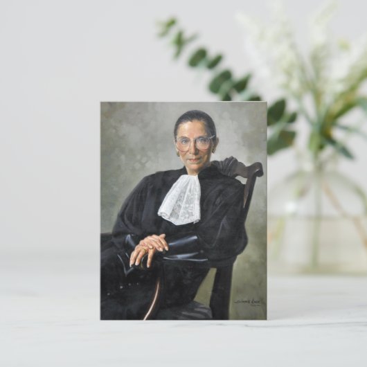 Hooggerechtshof Ruth Bader Ginsburg Briefkaart (Staand voorkant)