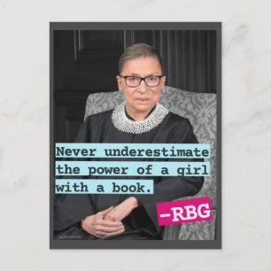 Hooggerechtshof Ruth Bader Ginsburg Briefkaart