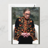 Hooggerechtshof Ruth Bader Ginsburg Briefkaart (Voorkant / Achterkant)
