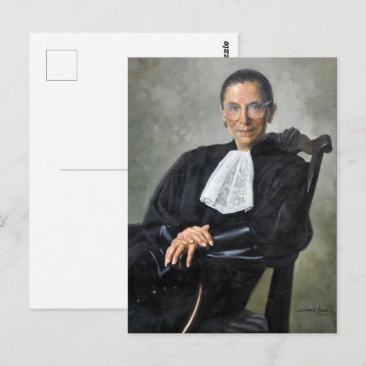 Hooggerechtshof Ruth Bader Ginsburg Briefkaart (Voorkant / Achterkant)