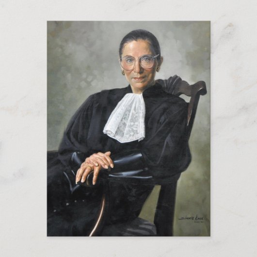 Hooggerechtshof Ruth Bader Ginsburg Briefkaart (Voorkant)