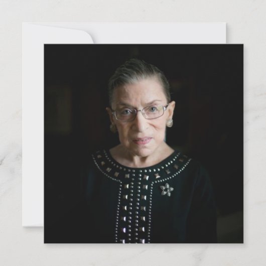 Hooggerechtshof Ruth Bader Ginsburg Kaart (Voorkant)