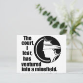 Hooggerechtshof Ruth Bader Ginsburg Quote Briefkaart (Staand voorkant)