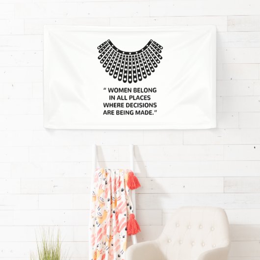 Hooggerechtshof RUTH BADER GINSBURG Rbg Spandoek (Insitu)