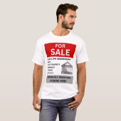 Hooggerechtshof stemt over verkoopbord t-shirt (Voorkant volledig)