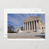 Hooggerechtshof van de Verenigde Staten Briefkaart (Voorkant / Achterkant)