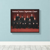 Hooggerechtshof van de Verenigde Staten van 2018 Canvas Afdruk (Insitu (Houten vloer))