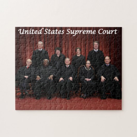 Hooggerechtshof van de Verenigde Staten van 2018 Legpuzzel (Horizontaal)