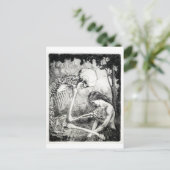 Hooggerechtshof van het briefkaart van de dood (Staand voorkant)