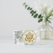 Hooggerechtshof zegel op Ivy & Satin Visitekaartje (Staand voorkant)