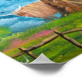 HOOGGRONDSCHAPEN VOOR KOE POSTER (Hoek)