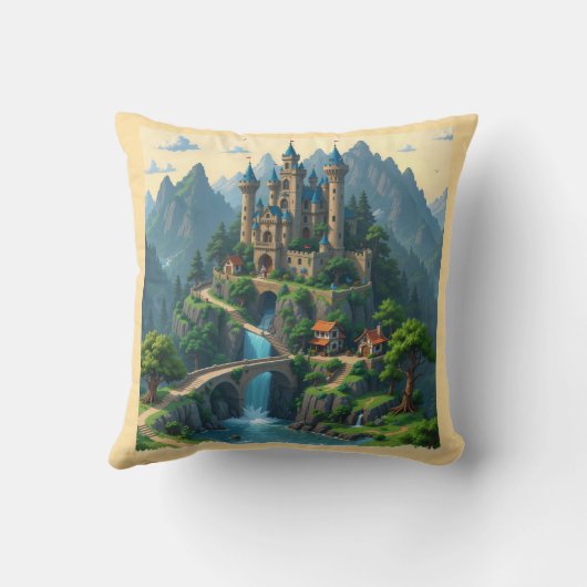hoogkasteel kussen (Achterkant)