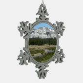 Hoogland Bergstroom I Tin Sneeuwvlok Ornament (Links)