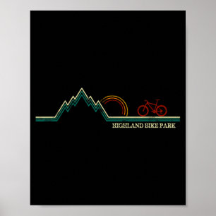 Hoogland Bike Park New Hampshire Mountainbiken Poster