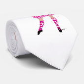 Hoogland Danser Roze Stropdas (Opgerold)