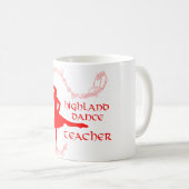 Hoogland Dansleraar - Rood Koffiemok (Voorkant rechts)