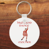 Hoogland-dansmoeder - Rood Sleutelhanger (Voorkant)
