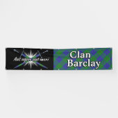 Hoogland Festival Clan Barclay Hunting Tartan Tent Spandoek (Horizontaal)