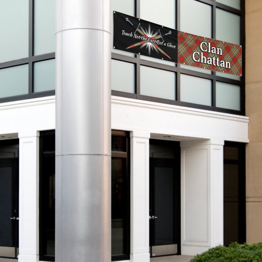 Hoogland Festival Clan Chattan Tent Spandoek (Buitenkant Gebouw)