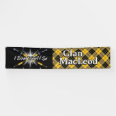 Hoogland Festival Clan MacLeod van Lewis Tent Spandoek (Horizontaal)