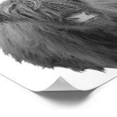 Hoogland Hairy Koe Cowfee Coffee Bar tijd Poster (Hoek)