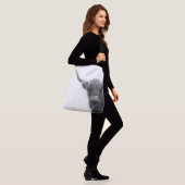 Hoogland Kabelzwart & wit #4 Crossbody Tas (Op model)